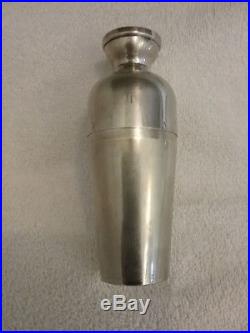 Vintage Napier Silverplated Dial A Drink Cocktail Shaker Rare In Excellent Shape