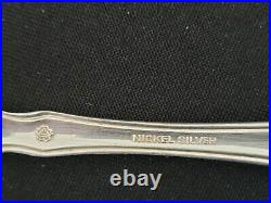 Vintage Nickel Silver Plate 102 Pc Flatware
