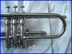 Vintage Olds Studio Silver Plate Trumpet From 1968