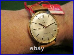 Vintage Omega Geneve, Cal. 601 St131.018 Manual Wind Gold Plated, New Old Stock