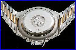 Vintage Omega Speedmaster Teutonic Men's Wrist Watch Gold Plated 1980's German