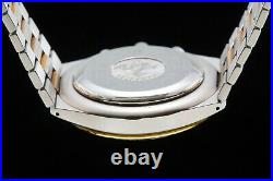 Vintage Omega Speedmaster Teutonic Men's Wrist Watch Gold Plated 1980's German
