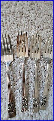 Vintage Oneida Community Silver Plate CORONATION Silverware Flatware Set