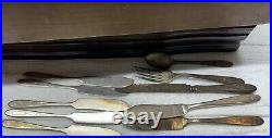 Vintage Oneida Grosvenor Community Silver Plate 150+ Piece Silverware Set