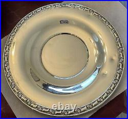 Vintage Oneida Silversmiths silver plated serving plate tray GREAT CONDITION 11