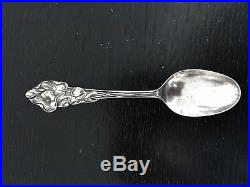 Vintage Open Spooner with Sterling Spoons
