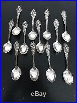 Vintage Open Spooner with Sterling Spoons