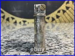Vintage Original 1930s DUNHILL Lift Arm Silver Plated Lighter