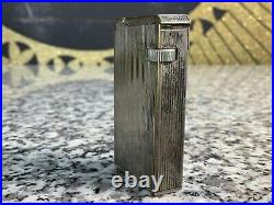 Vintage Original 1930s DUNHILL MK 1 Broadboy Silver Plated Lighter