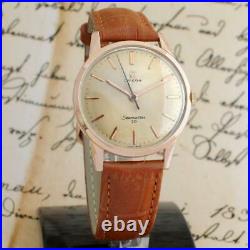 Vintage Original Omega Seamaster Manual Wind Cal 286 Gold Plated Gents Watch