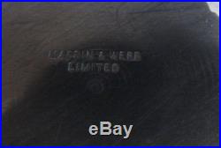 Vintage Pair Modernist Gerald Benney Mappin & Webb Silver Plated Bark Bud Vases