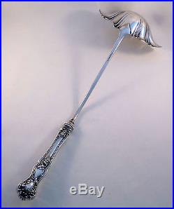 Vintage Pattern Grapes-Rogers Bros Silverplate HH Punch Ladle-15 1/4