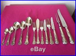 Vintage Quality A1 Silver Plate Kings Pattern Canteen -Slack & Barlow- 82 Pieces