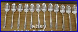 Vintage Queen Bess Pattern Tudor Plate Oneida Community Flatware Set 98 Pieces