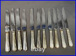 Vintage RACEBROOK Silver Plate Set of 65 pieces 3164