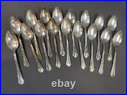 Vintage RACEBROOK Silver Plate Set of 65 pieces 3164