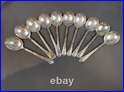 Vintage RACEBROOK Silver Plate Set of 65 pieces 3164