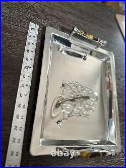 Vintage Ralph Lauren Silver Plate Tray