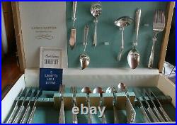 Vintage Reed & Barton Silver Blossom Silverplate Service for 8 + Serving Pieces
