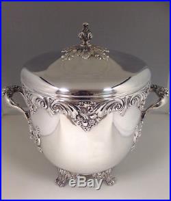Vintage Reed Barton Silver King Francis Champagne Ice Bucket Horse Trophy Cup