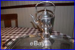 Vintage Reed & Barton Silverplate TEA COFFEE SET service samovar l