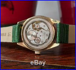 Vintage Seiko 6602 8050 17J 1966 Gold Plated Sunburst Dial Wind Watch Working