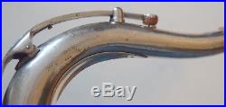 Vintage Selmer Mark VI Tenor Sax Neck silver plate
