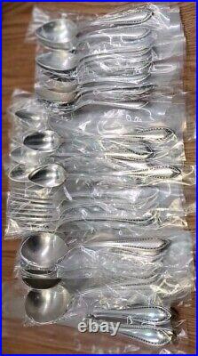 Vintage Set of 40 SHERATON 1910 Community Silver Plate Flatware