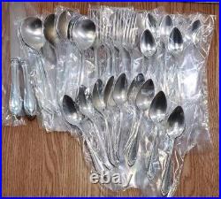 Vintage Set of 40 SHERATON 1910 Community Silver Plate Flatware