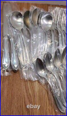 Vintage Set of 40 SHERATON 1910 Community Silver Plate Flatware