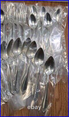 Vintage Set of 40 SHERATON 1910 Community Silver Plate Flatware