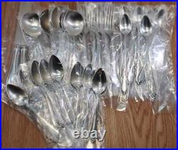 Vintage Set of 40 SHERATON 1910 Community Silver Plate Flatware