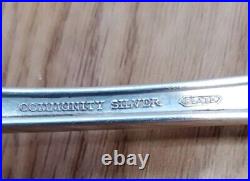 Vintage Set of 40 SHERATON 1910 Community Silver Plate Flatware