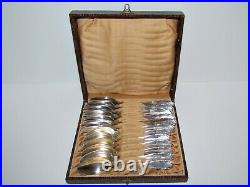 Vintage Set of WMF Silver Plate Forks and Spoons in Original box 1032