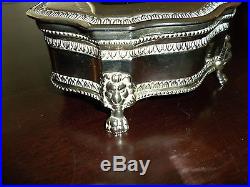 Vintage Silver Plate Jewelry Box