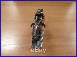 Vintage Silver Plate Race Horse Car Mascot (MADE IN ENGLAND)