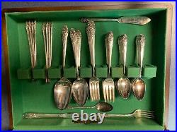 Vintage Silver Plate Service for 8