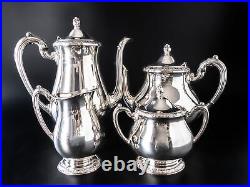 Vintage Silver Plate Tea Set Community Queen Bess