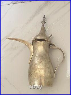 Vintage Silver Plated Coffee Pot Arab Saudi Style Made By Wolff Wilhelm Germany