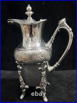Vintage Silver Plated Moroccan Style Teapot