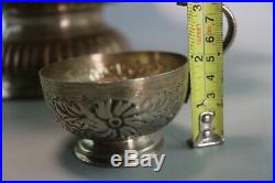 Vintage Silver Plated Punch Bowl 10 Cups
