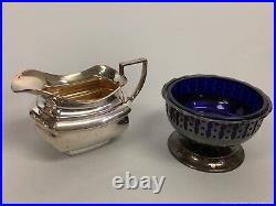 Vintage Silver Plated Tea/Coffee Set, 7-Piece Spoon Set, Candleholder & More