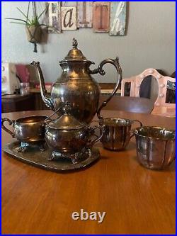 Vintage Silver Plated Tea set