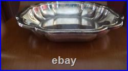 Vintage Silver Serving Dish Alex Cross Co. 1981 Marked FrenchChurch London 343 10