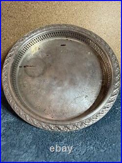 Vintage Silver Tray