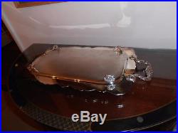 Vintage. Silver Tray. English Silver Mfg, Corp. Made in The USA