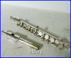 Vintage Silver-plate Artley 15-P Piccolo Flute with Case