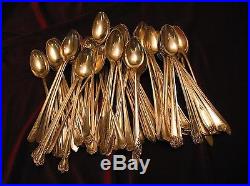 Vintage Silverplate Iced Tea Spoon Lot of 50 Table or Craft Flatware Assorted