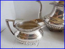 Vintage Silverplate Tea Pot Coffee 3 Piece Set Reed & Barton 5100