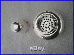 Vintage Silverplated Dial A Drink Italian Cocktail Shaker With Windows Very Rare